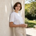 Bransoletka bursztyn perła karneol